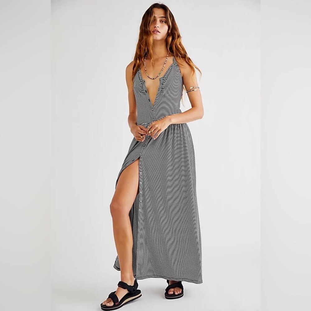 Free People Nina Halter Maxi Dress